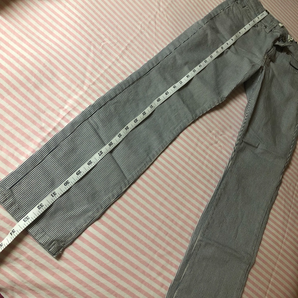 BUNDLE TO SAVE! H&M Black and White Striped Jeans